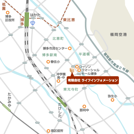 福岡県福岡市博多区東光寺町1-12-3